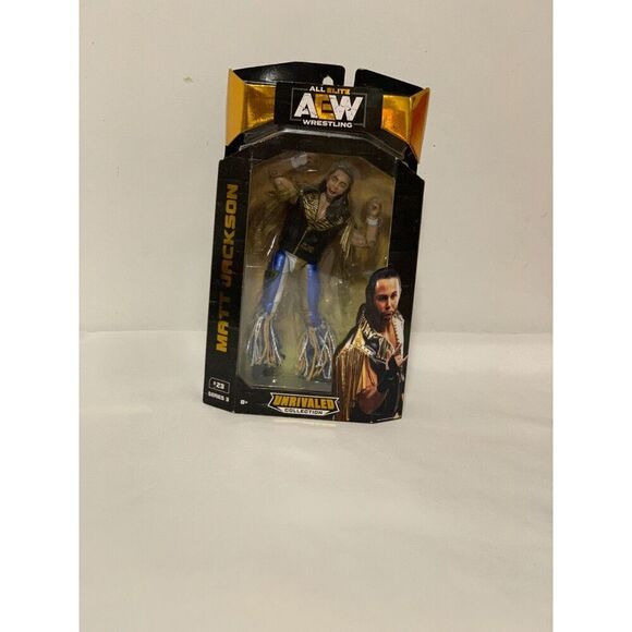 AEW MATT JACKSON Unrivaled Series #3 Figure #23, WRESTLING COLLECTIBLE TOYS - Picture 5 of 5